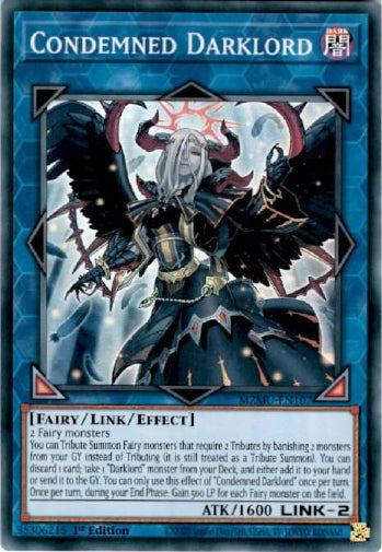 Condemned Darklord - (MZMU-EN107) - [Super Rare] 1st Edition