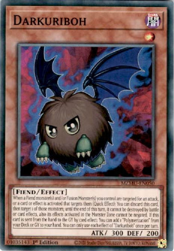 Darkuriboh - (MZMU-EN050) - [Super Rare] 1st Edition
