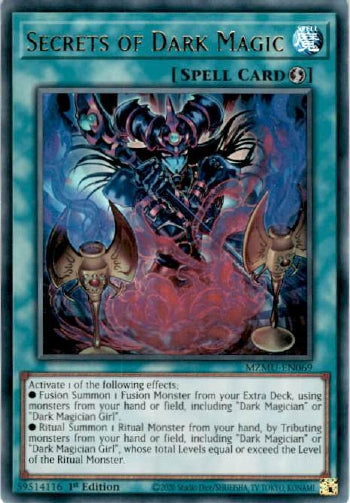 Secrets of Dark Magic - (MZMU-EN069) - [Ultra Rare] 1st Edition