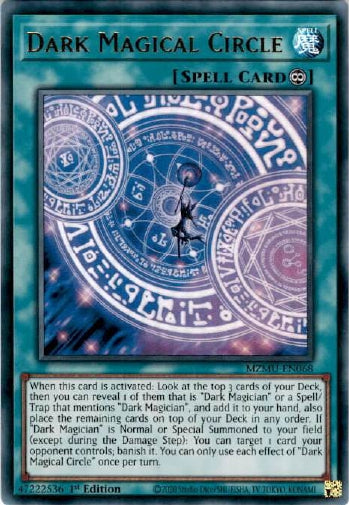 Dark Magical Circle - (MZMU-EN068) - [Ultra Rare] 1st Edition