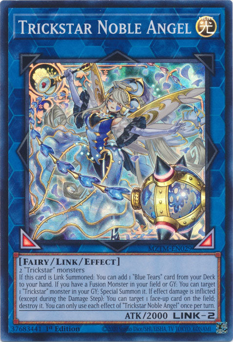 Trickstar Noble Angel - MZTM-EN029 - Super Rare 1st Edition