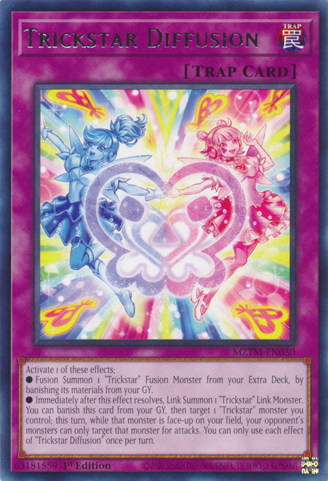 Trickstar Diffusion - MZTM-EN030 - Rare 1st Edition