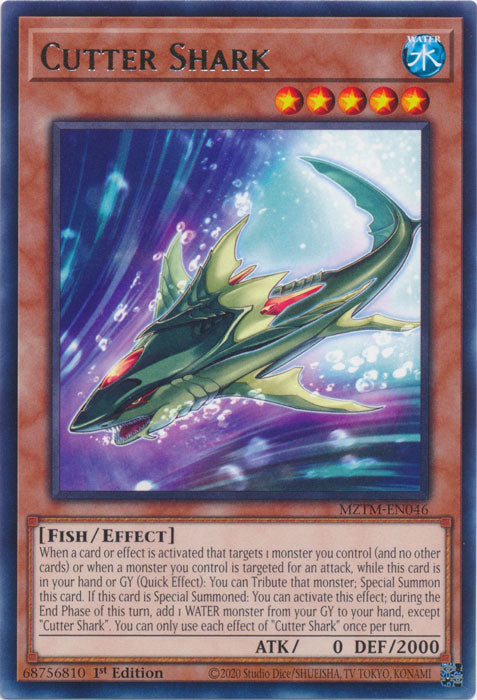 Cutter Shark - MZTM-EN046 - Rare 1st Edition