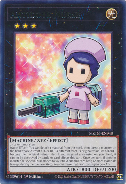 Antidote Nurse - MZTM-EN048 - Rare 1st Edition