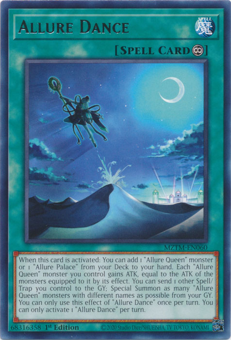 Allure Dance - MZTM-EN060 - Rare 1st Edition