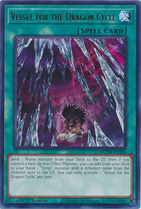 Vessel for the Dragon Cycle - MZTM-EN101 - Rare 1st Edition