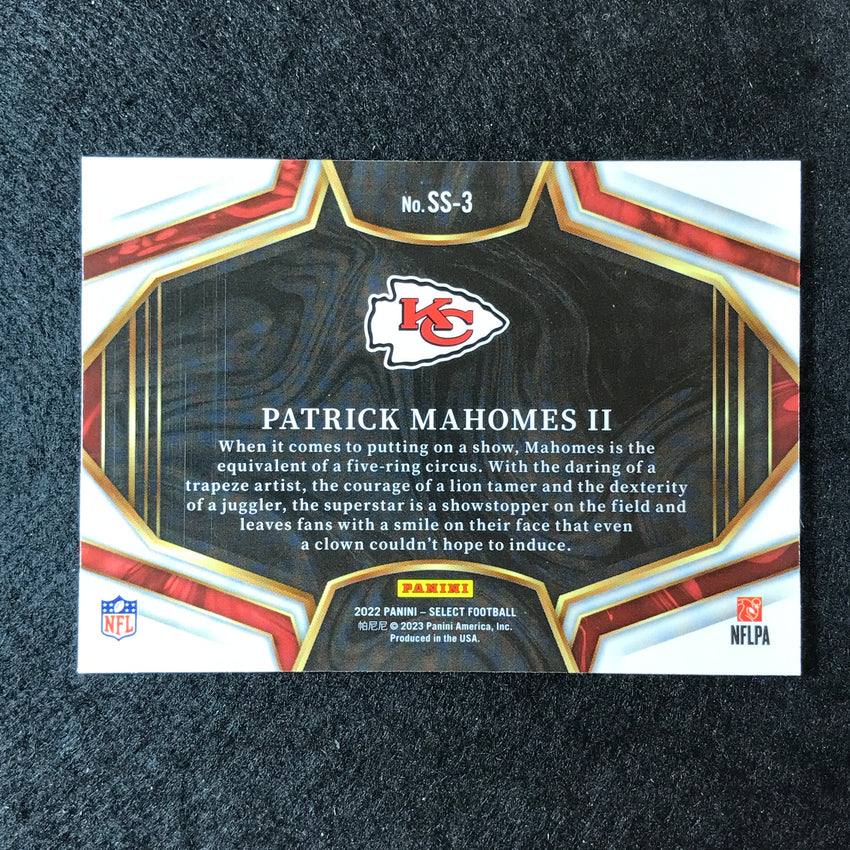 2022 Select Patrick Mahomes Ii Snapshots Base No 3