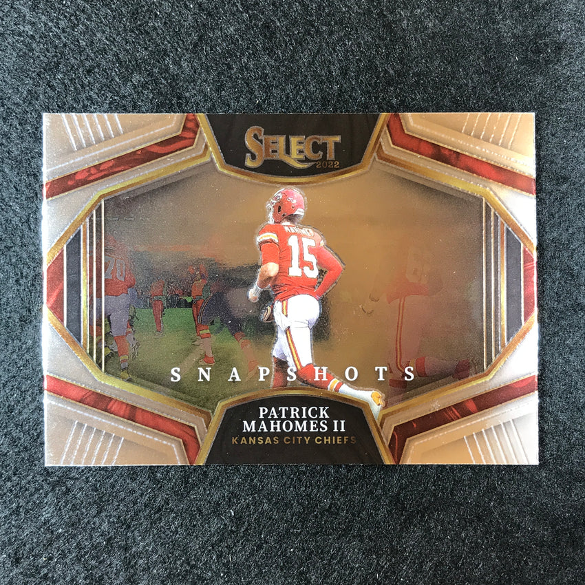 2022 Select Patrick Mahomes Ii Snapshots Base No 3