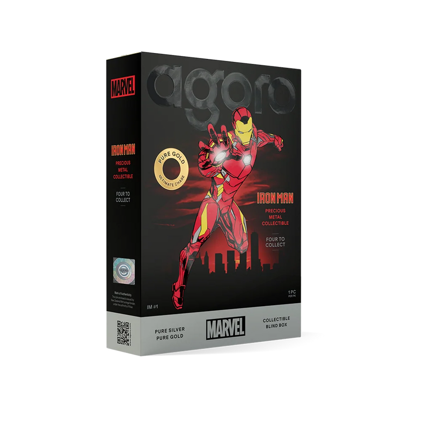 2026 Agoro Marvel - Iron Man 1/2 oz Coin Blind Box