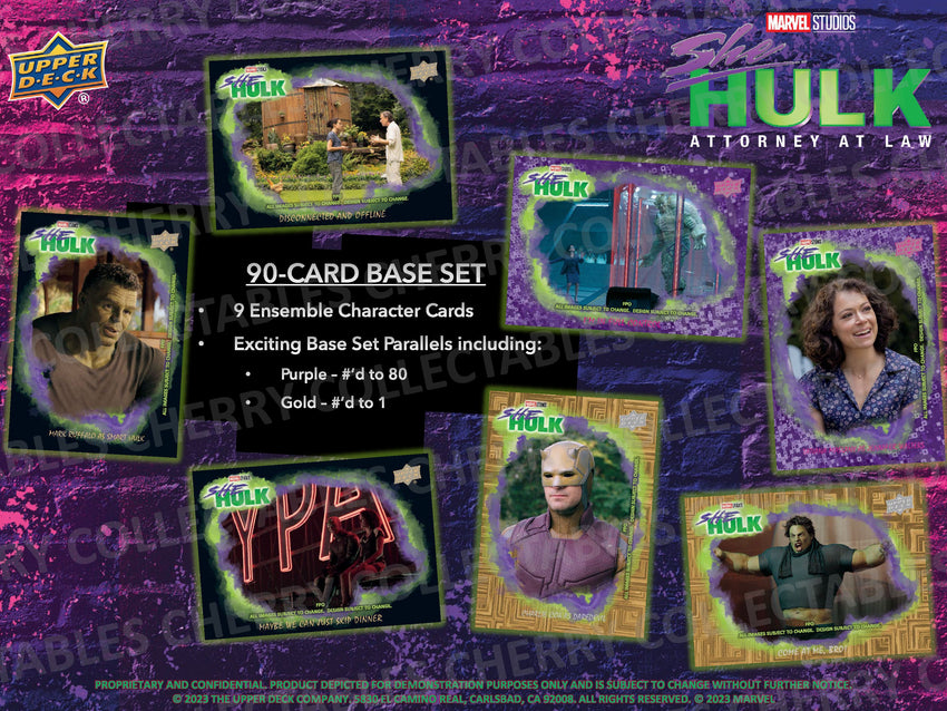 2024 Upper Deck Marvel Studios She-Hulk Hobby Box (Pre Order May 25)