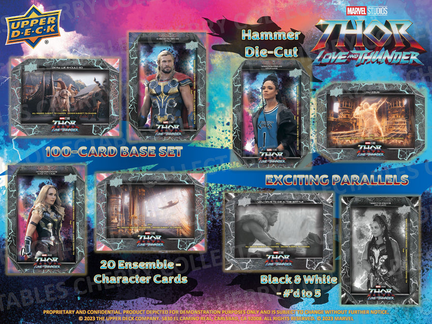2023 Upper Deck Marvel Studios Thor: Love and Thunder Hobby Box