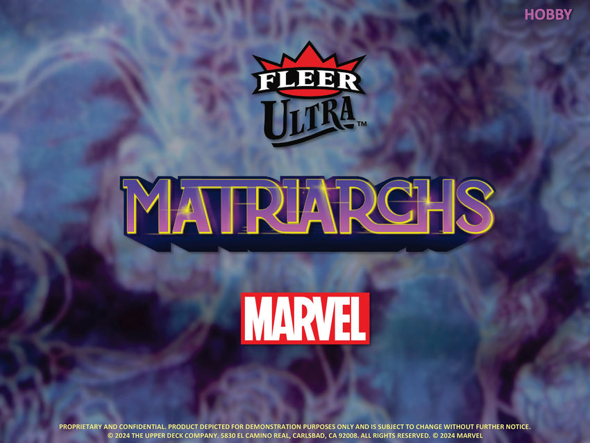 Marvel Fleer Ultra Matriarchs of Marvel 1 Box Opening #30496・Random Pack (Dec 05 12pm)