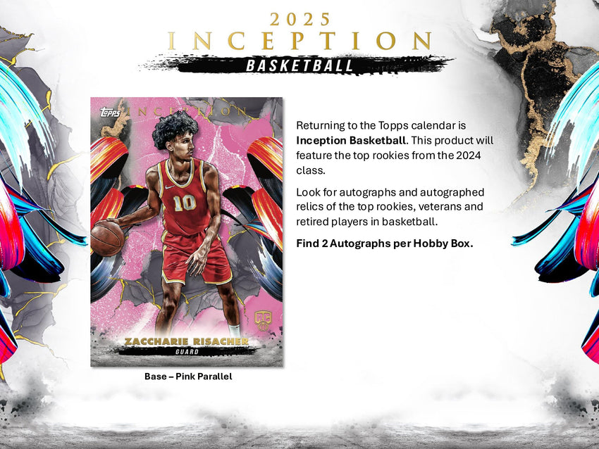 24-25 Topps Inception Basketball 2-Box Opening #30224 - Team Based - Nov 12 (4pm)