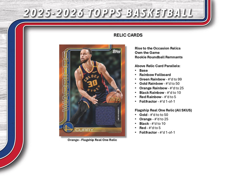 2025-26 Topps Basketball Hobby Box (Back Order)