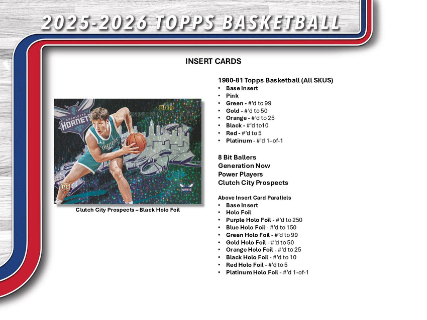 2025-26 Topps Basketball Mega Box