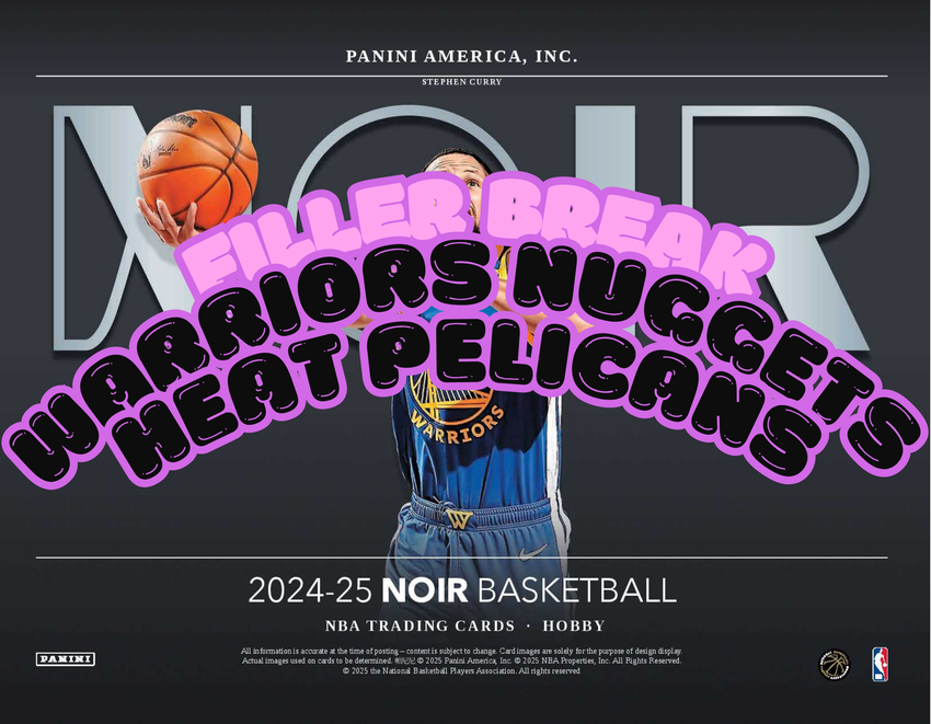 NOIR CASE FILLER - 24-25 Prizm Hobby 1-PACK Break + PRIZES #28843 -  Random Team - Aug 07 (4pm)