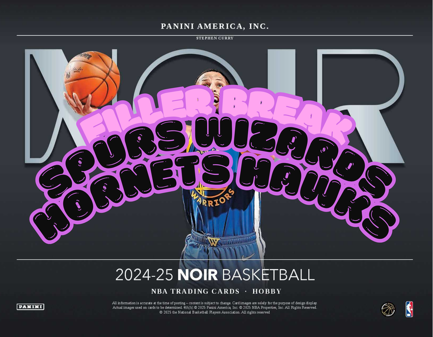 NOIR CASE FILLER - 24-25 Prizm Hobby 1-PACK Break + PRIZES #28810 -  Random Team - Aug 07 (4pm)