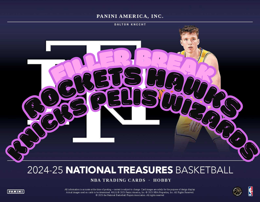 NT CASE FILLER - 24-25 Prizm Hobby 1-PACK Opening #29022 -  Random Team - Aug 18 (4pm)