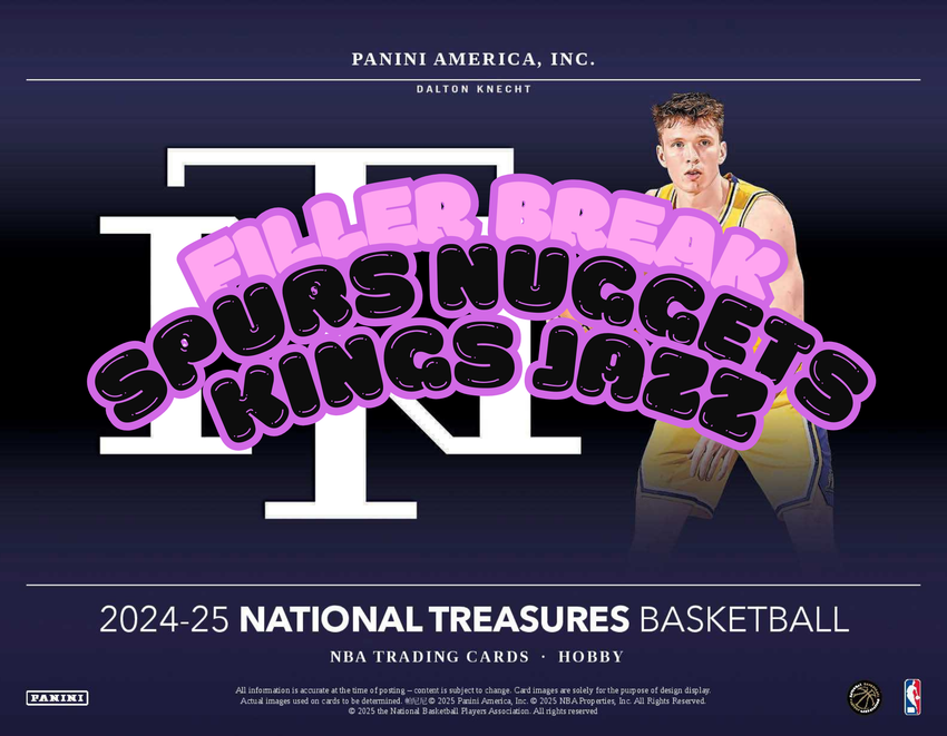 NT CASE FILLER - 24-25 Prizm Hobby 1-PACK Opening #29021 -  Random Team - Aug 18 (4pm)