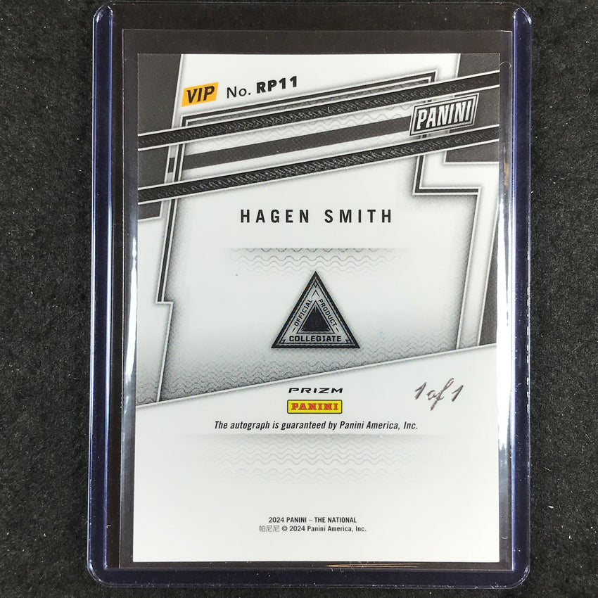 2024 Panini National VIP HAGEN SMITH Prospects Auto Gold Vinyl 1/1