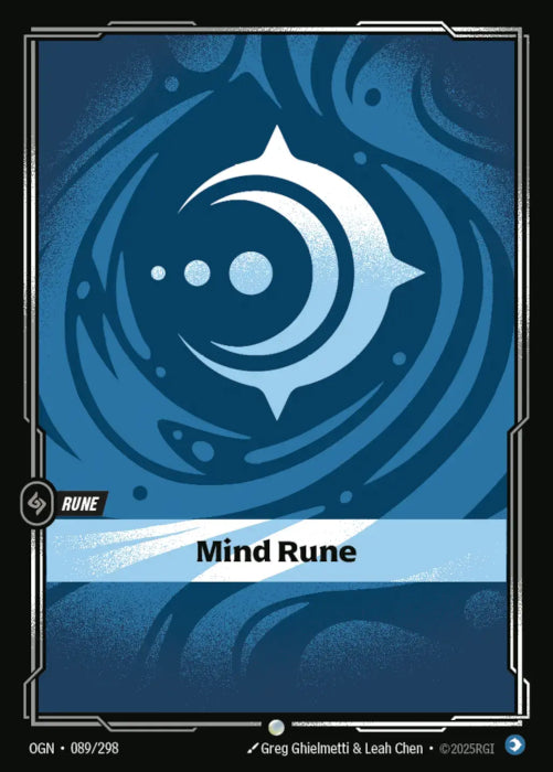 PLAYSET (3) 3x Mind Rune  - 089/298 - Common -  Riftbound - Origins