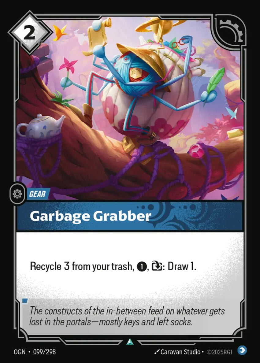 [ FOIL ] Garbage Grabber  - 099/298 - FOIL Uncommon -  Riftbound - Origins
