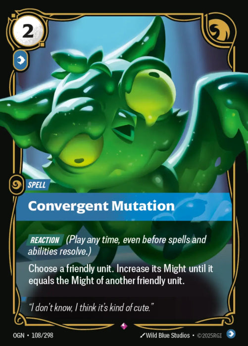 Convergent Mutation  - 108/298 - Rare -  Riftbound - Origins