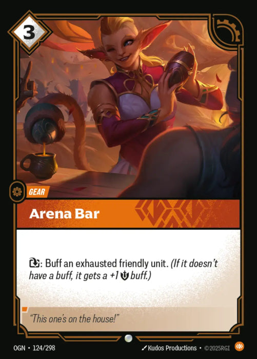 PLAYSET (3) 3x Arena Bar  - 124/298 - Common -  Riftbound - Origins