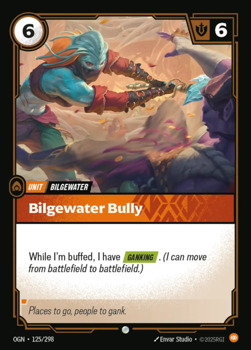 PLAYSET (3) 3x Bilgewater Bully  - 125/298 - Common -  Riftbound - Origins
