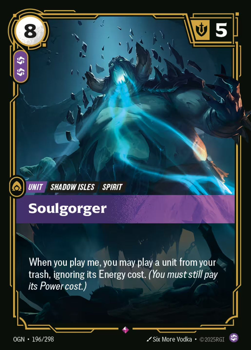 Soulgorger  - 196/298 - Rare -  Riftbound - Origins
