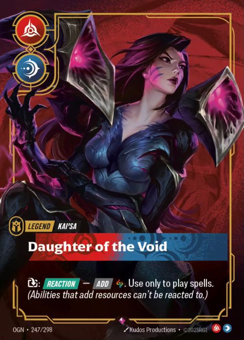 Kai'Sa - Daughter of the Void (247) - 247/298 - Rare -  Riftbound - Origins