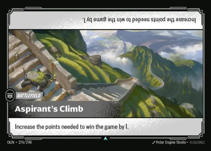 [ FOIL ] Aspirant's Climb  - 276/298 - FOIL Uncommon -  Riftbound - Origins