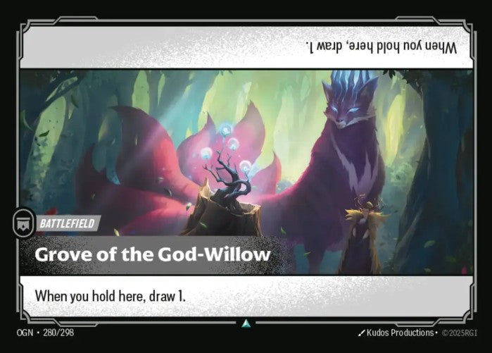 [ FOIL ] Grove of the God-Willow  - 280/298 - FOIL Uncommon -  Riftbound - Origins