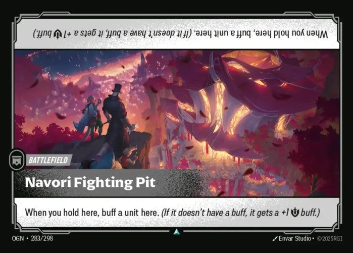 [ FOIL ] Navori Fighting Pit  - 283/298 - FOIL Uncommon -  Riftbound - Origins