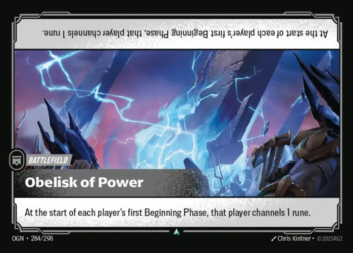 PLAYSET (3) 3x Obelisk of Power  - 284/298 - Uncommon -  Riftbound - Origins