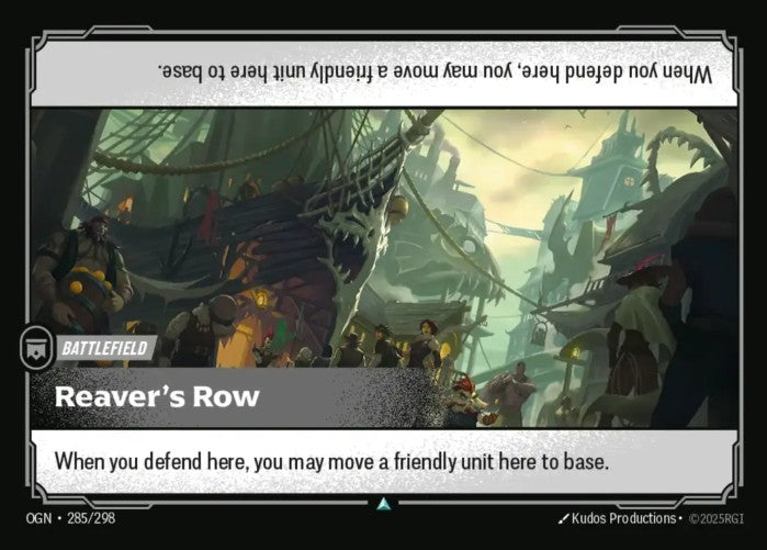 PLAYSET (3) 3x Reaver's Row  - 285/298 - Uncommon -  Riftbound - Origins