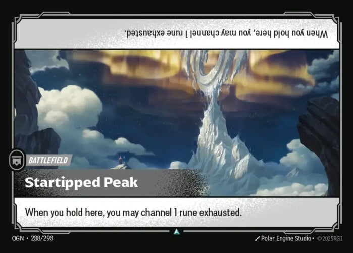 PLAYSET (3) 3x Startipped Peak  - 288/298 - Uncommon -  Riftbound - Origins