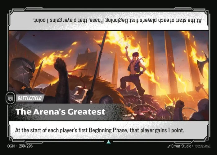 [ FOIL ] The Arena's Greatest  - 290/298 - FOIL Uncommon -  Riftbound - Origins