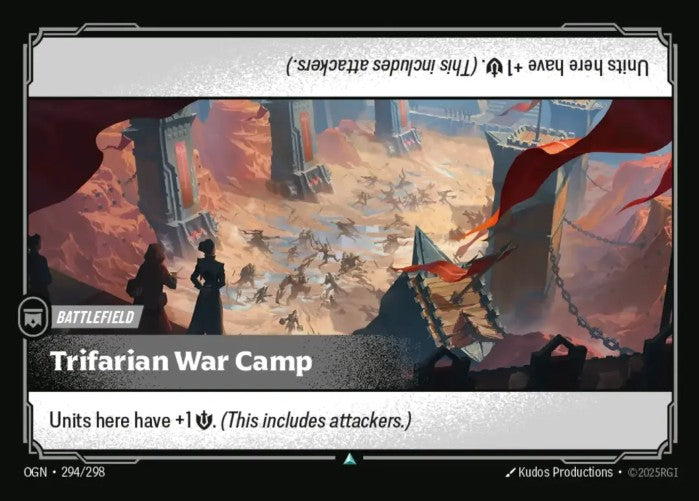 [ FOIL ] Trifarian War Camp  - 294/298 - FOIL Uncommon -  Riftbound - Origins