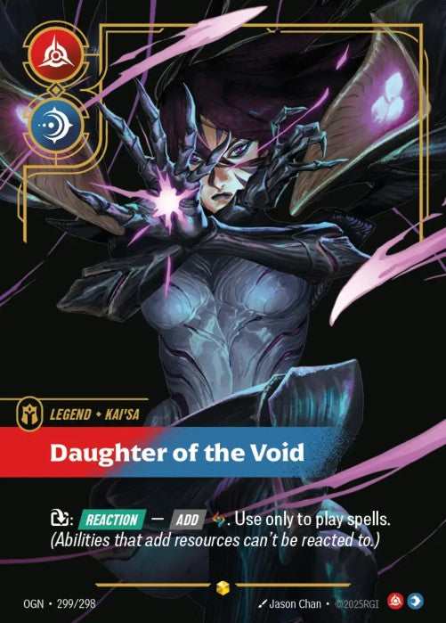 [OVERNUMBERED] Kai'Sa - Daughter of the Void (Overnumbered)  - 299/298 -  -  Riftbound - Origins