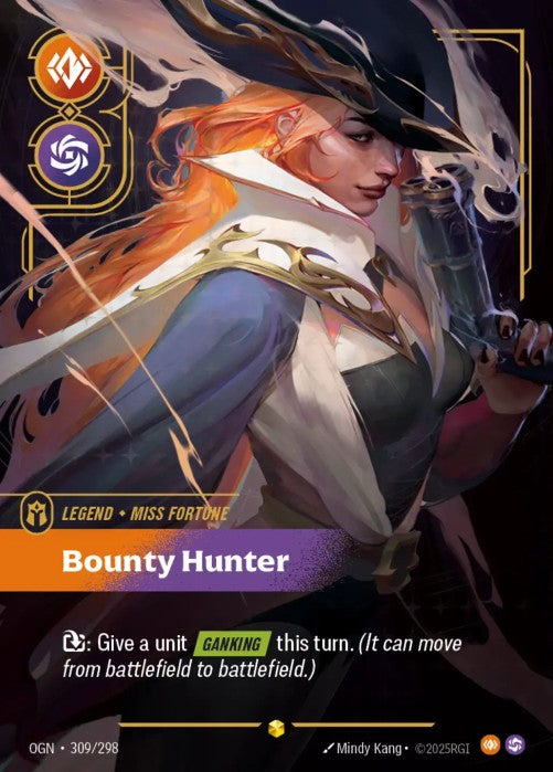 [OVERNUMBERED] Miss Fortune - Bounty Hunter (Overnumbered)  - 309/298 -  -  Riftbound - Origins