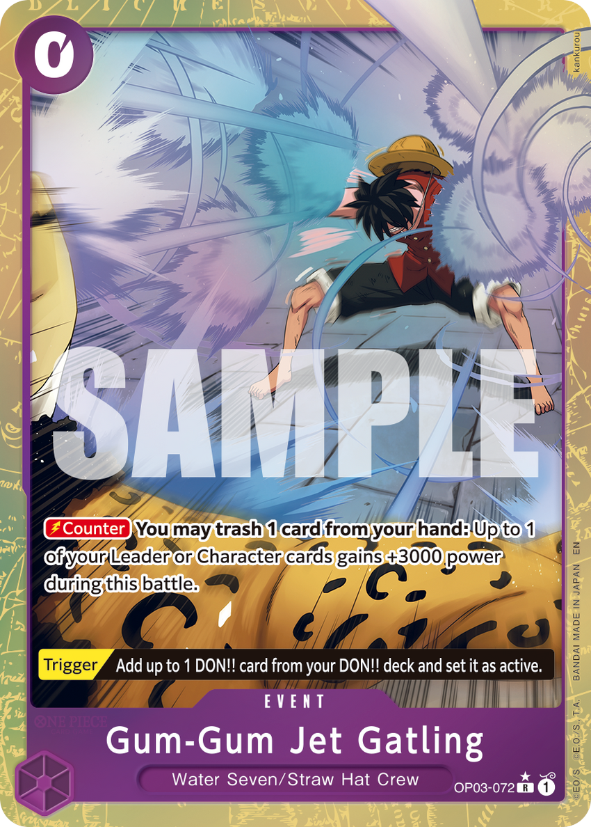 [ALTERNATE ART] Gum-Gum Jet Gatling (Alternate Art) - R [PRB-02] Premium Booster - THE BEST - VOL. 2