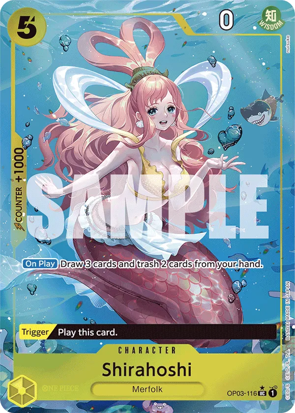 [FULL ART] Shirahoshi - OP03-116 - UC PRB-01 THE BEST Premium Booster