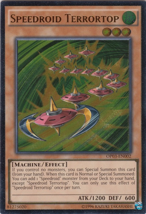 Speedroid Terrortop - OP03-EN002 - Ultimate Rare