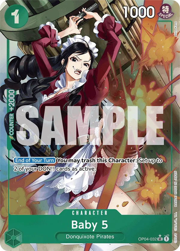[FULL ART] Baby 5 - OP04-032 - UC PRB-01 THE BEST Premium Booster