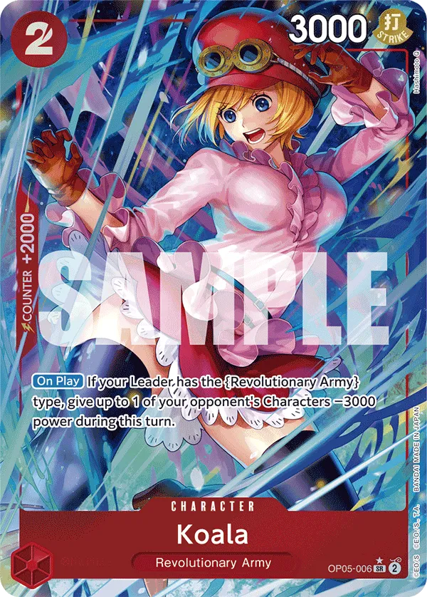 [ALTERNATE ART] Koala - OP05-006 - SR PRB-01 THE BEST Premium Booster