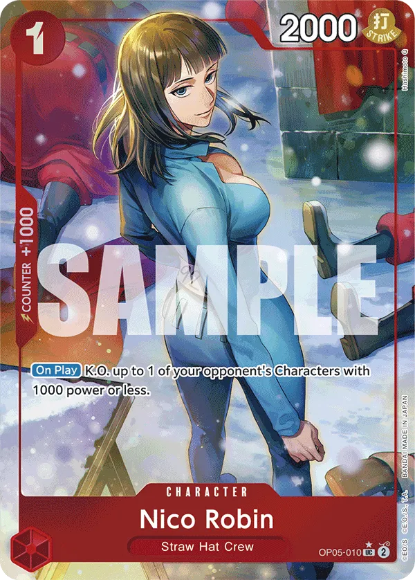 [FULL ART] Nico Robin - OP05-010 - UC PRB-01 THE BEST Premium Booster