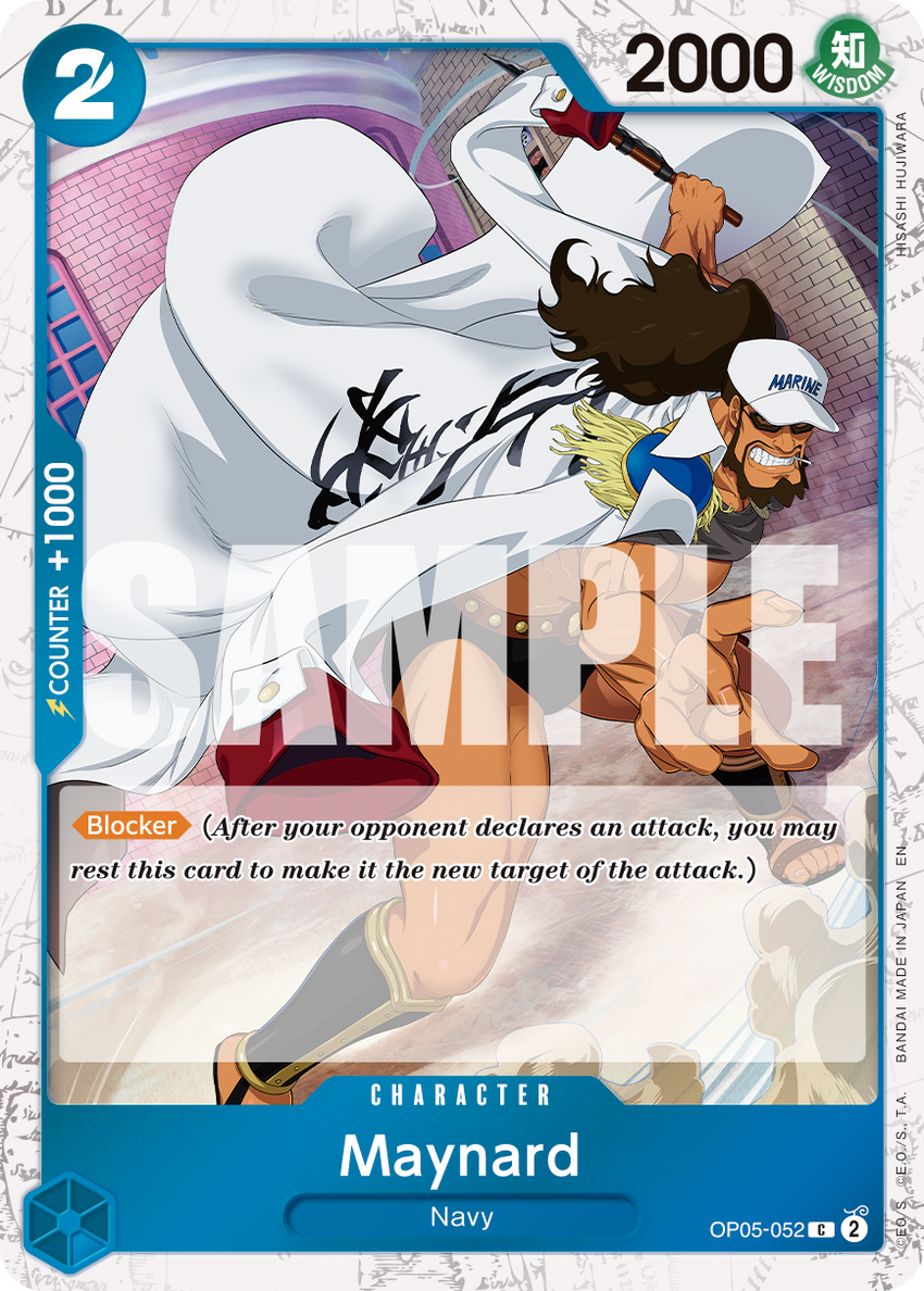 Maynard OP05-052 -  [PIRATE FOIL]  [PRB-02] Premium Booster - THE BEST - VOL. 2