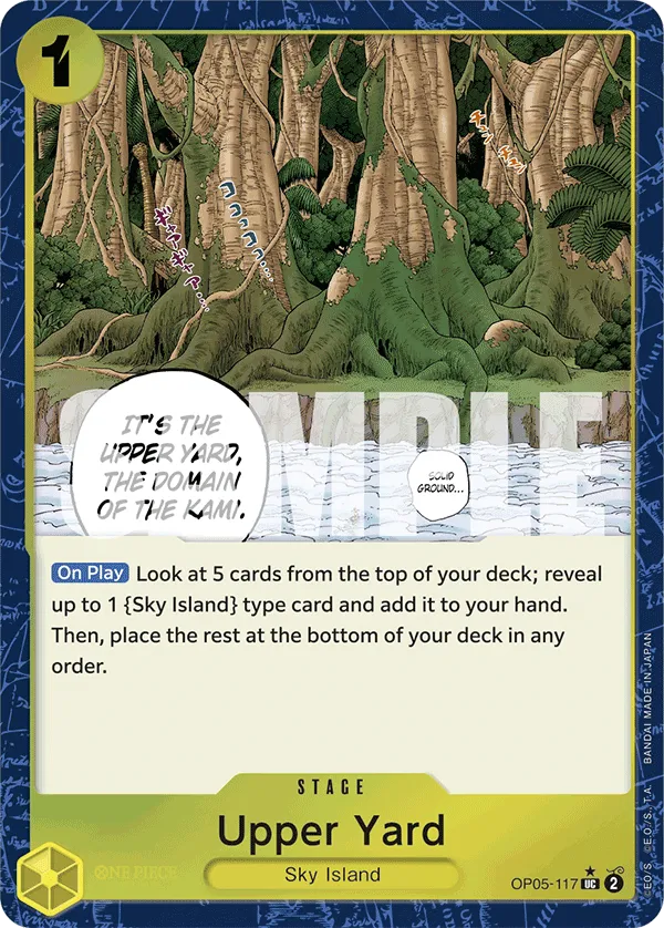 [TEXTURED] Upper Yard - OP05-117 - UC PRB-01 THE BEST Premium Booster