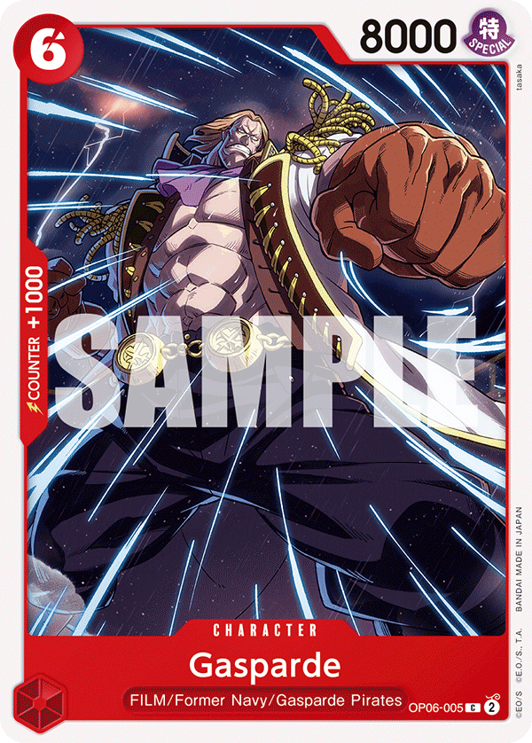 Gasparde  - OP06-005 - Common - Wings of the Captain